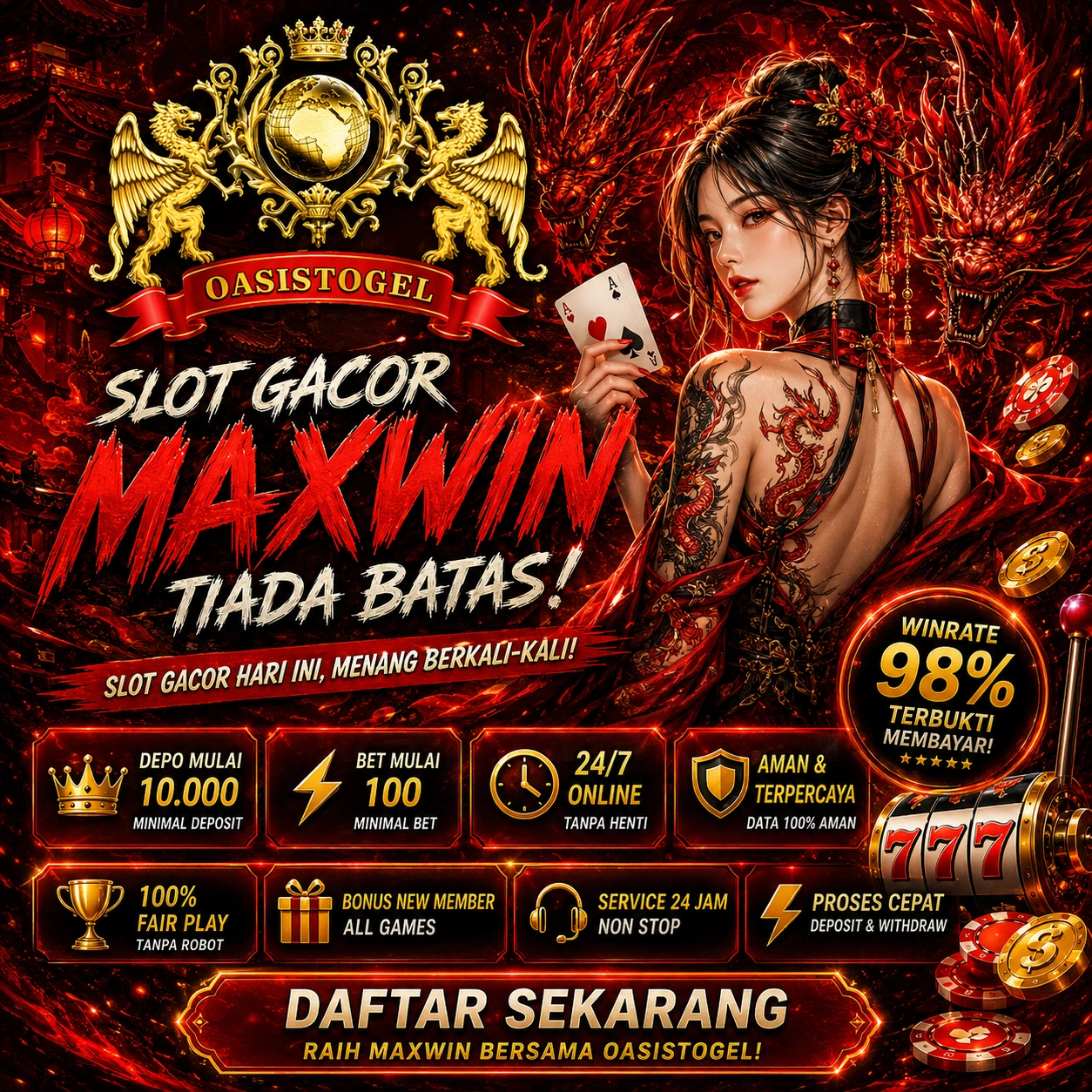 OASISTOGEL: Link Situs Togel Online Resmi Prediksi Jackpot